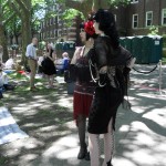Great costumes on some staff at the Lawn Party. 16.06.12