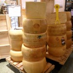 Parmesan on display at Eataly. 16.06.12