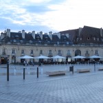 Dusk on the Place des Ducs in Dijon. 21.07.12