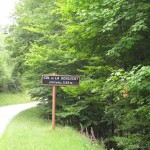 Just one of many heights reached while cycling the Route des Crêtes. 20.07.12