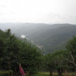 Terrific view, even in bad weather. 20.07.12